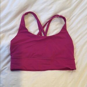 Pink long line Energy Bra